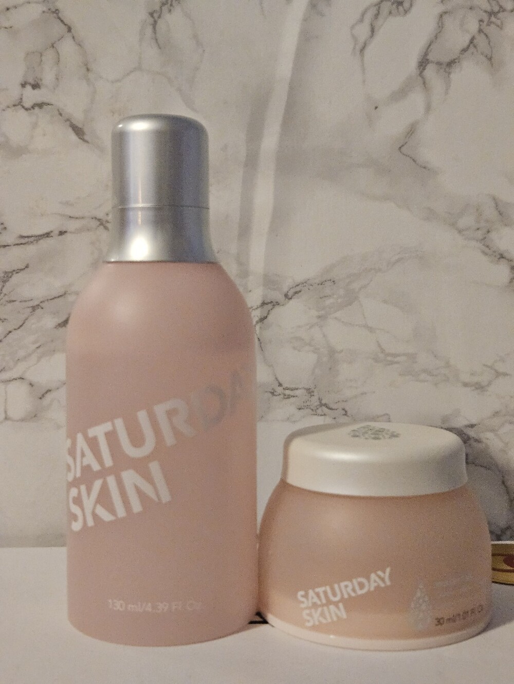 Saturday Skin Pink Skincare Set - Daily Dew Mist And Water Gel Moisturizer